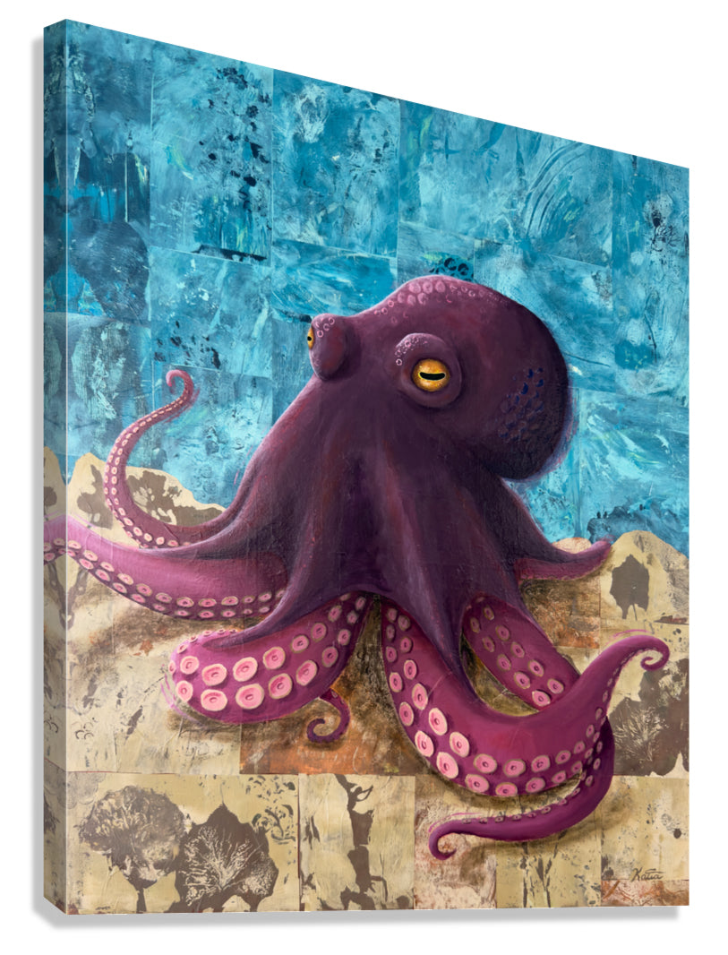 Stroll On The Ocean Floor print