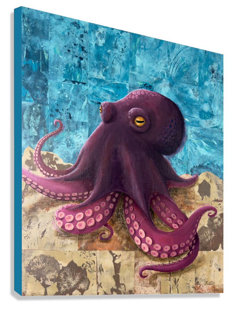 Stroll On The Ocean Floor print