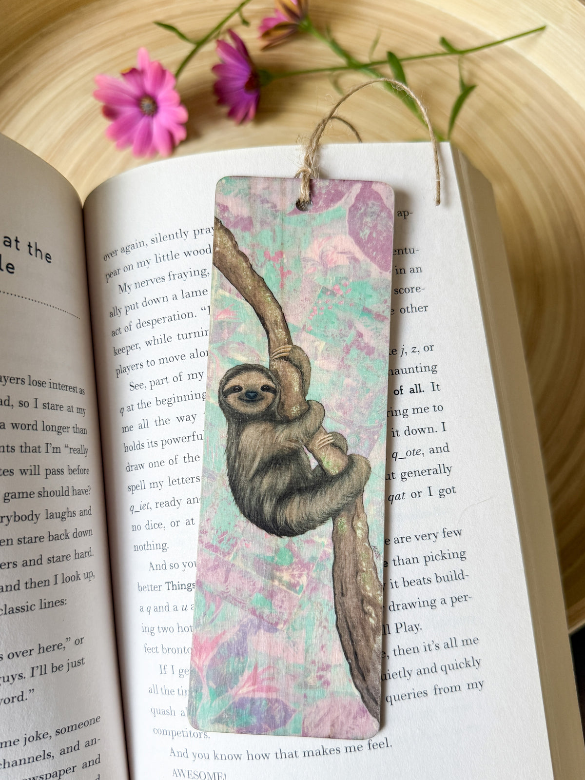 Handmade Wooden Bookmarks