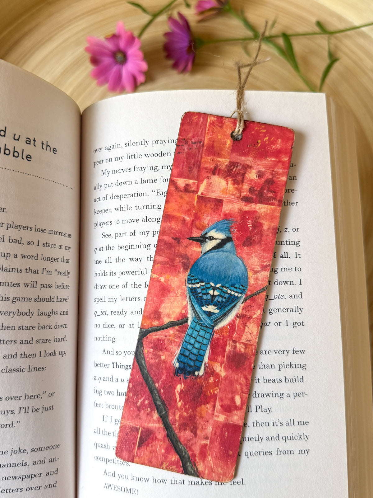 Handmade Wooden Bookmarks