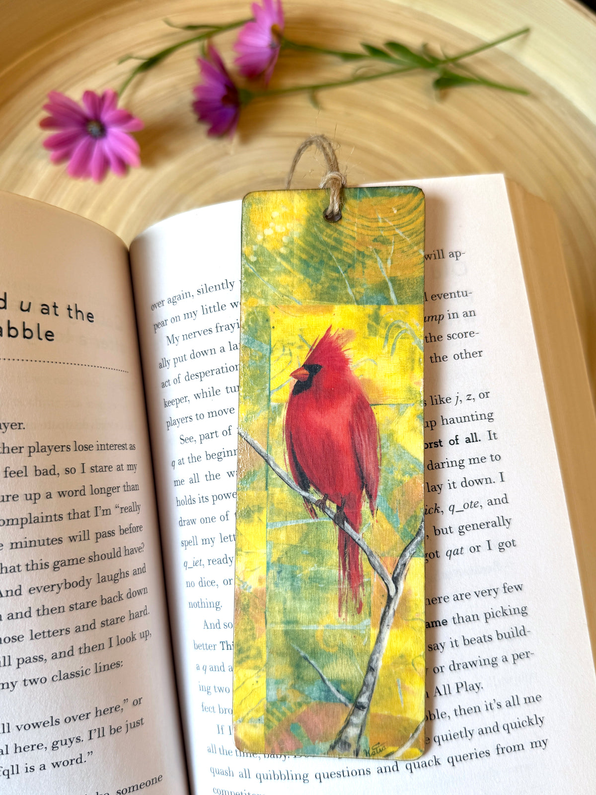 Handmade Wooden Bookmarks