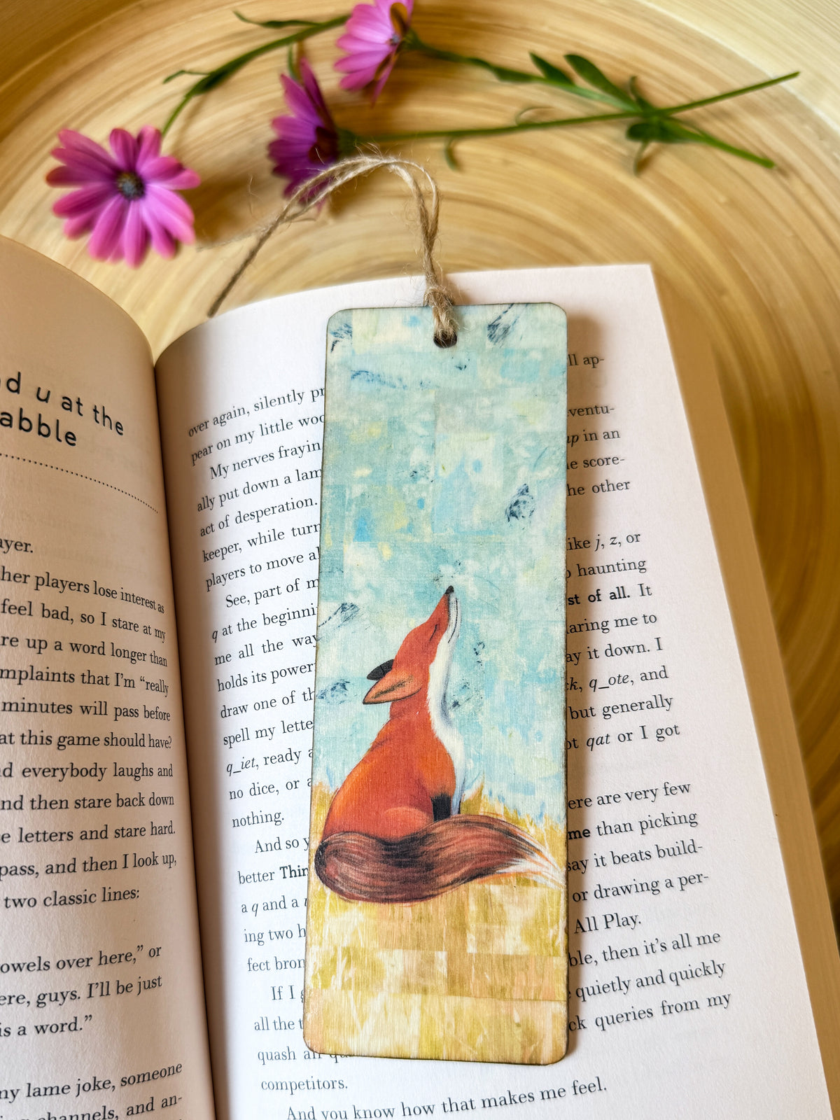 Handmade Wooden Bookmarks