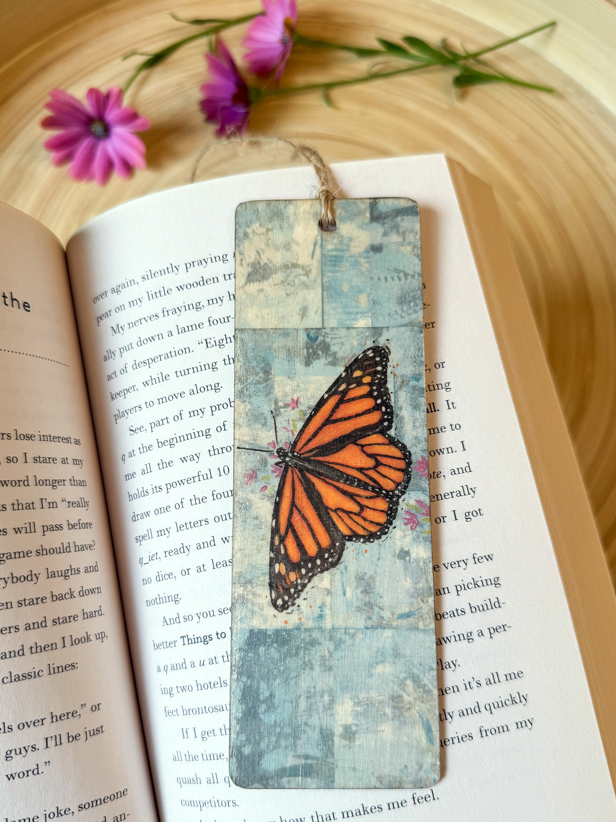 Handmade Wooden Bookmarks