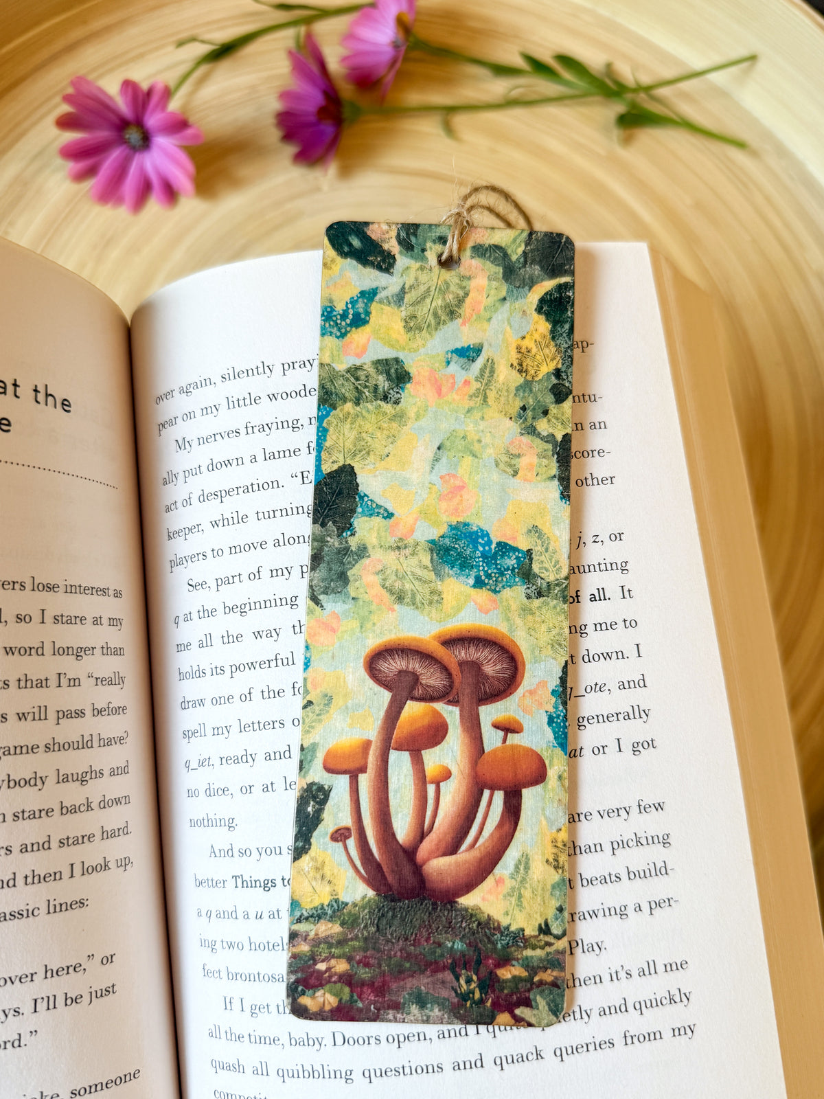 Handmade Wooden Bookmarks