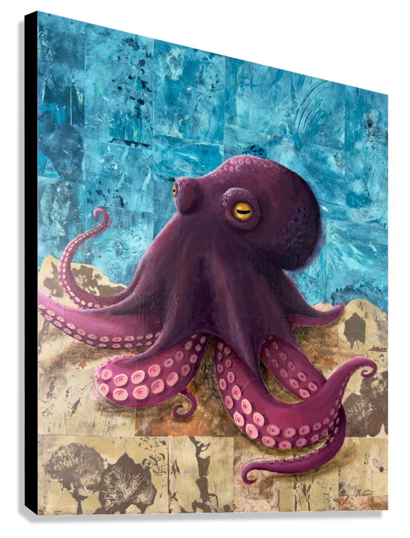 Stroll On The Ocean Floor print