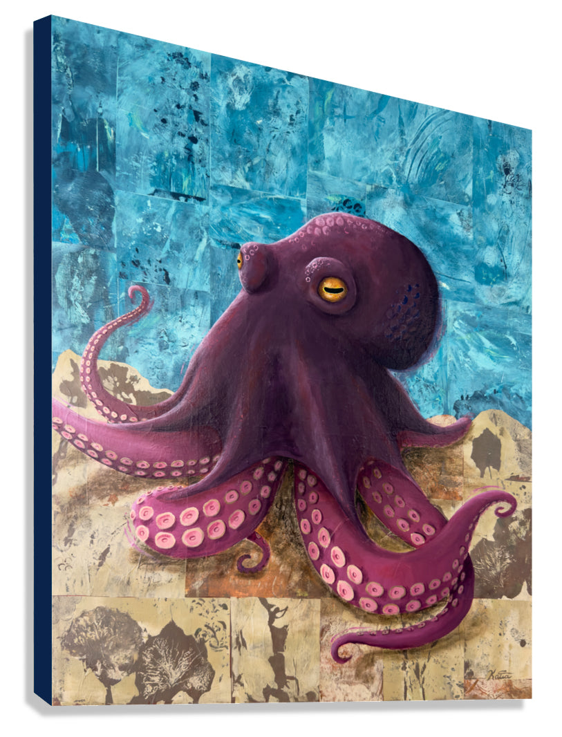 Stroll On The Ocean Floor print