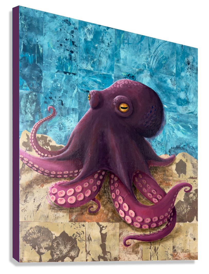 Stroll On The Ocean Floor print