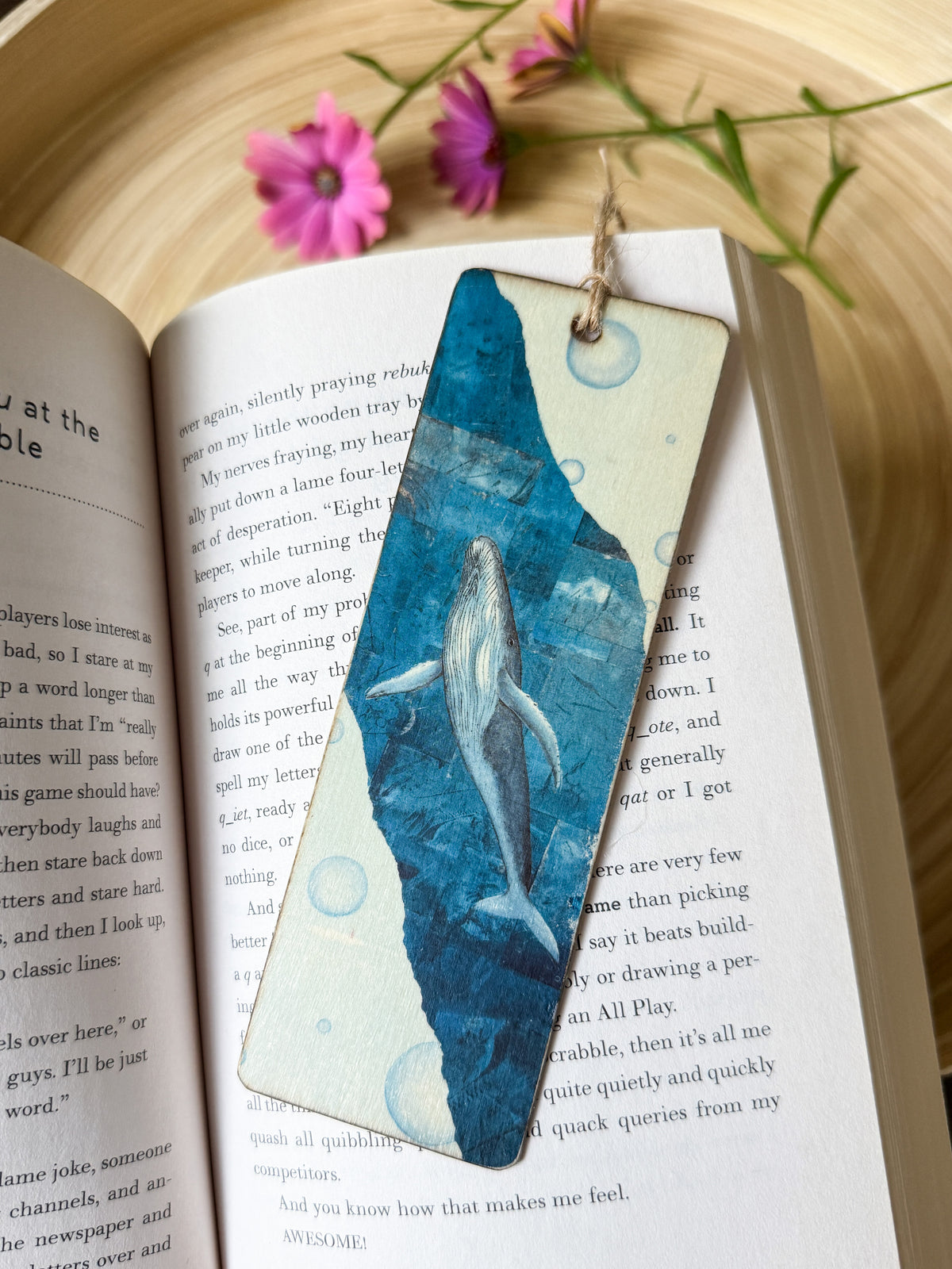 Handmade Wooden Bookmarks